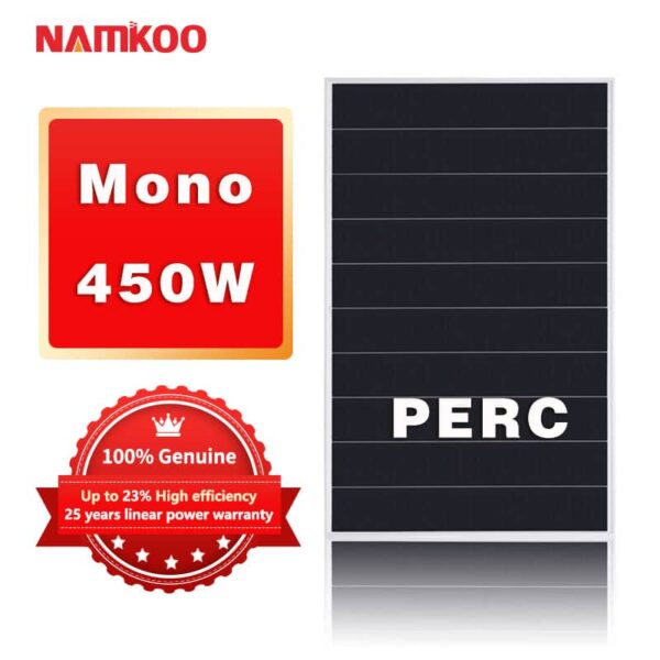 450W Solar Panel Kit High Efficiency 455W module PV Power For Solar Applications