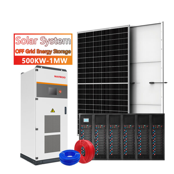 ESS 500KW 1000KW 1MW 100 MW Solar Energy Storage Battery Container System Industrial Solar Pow...